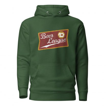 Beer League Distressed Hoodie - Image 7