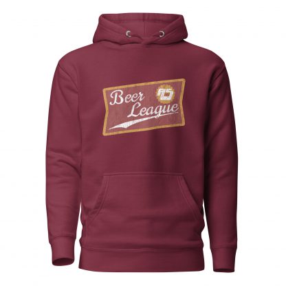 Beer League Distressed Hoodie - Image 3