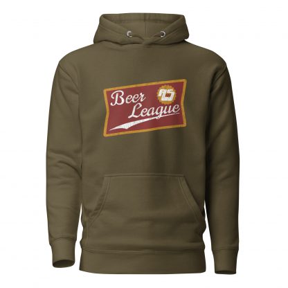 Beer League Distressed Hoodie - Image 8