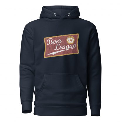 Beer League Distressed Hoodie - Image 2