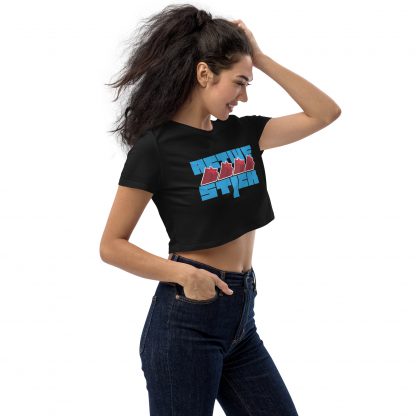 Active Stick Chicago Flag Crop Top - Image 5