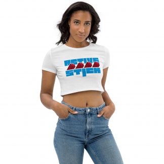 Active Stick Chicago Flag Crop Top