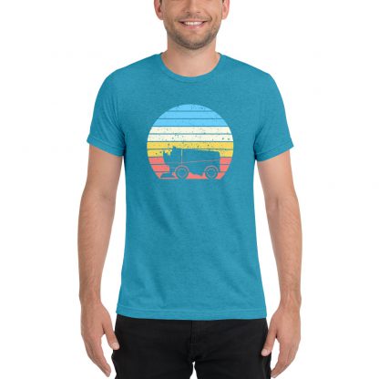 Retro Zambo Triblend Short Sleeve T-Shirt - Image 13