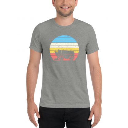Retro Zambo Triblend Short Sleeve T-Shirt - Image 15