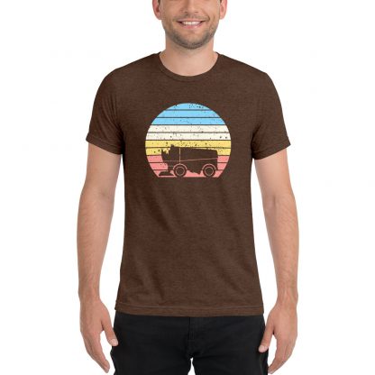 Retro Zambo Triblend Short Sleeve T-Shirt - Image 4