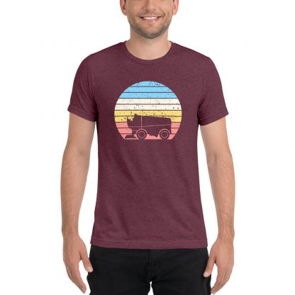Retro Zambo Triblend Short Sleeve T-Shirt - Image 3