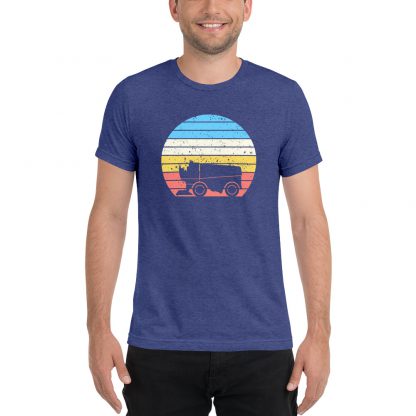 Retro Zambo Triblend Short Sleeve T-Shirt - Image 7