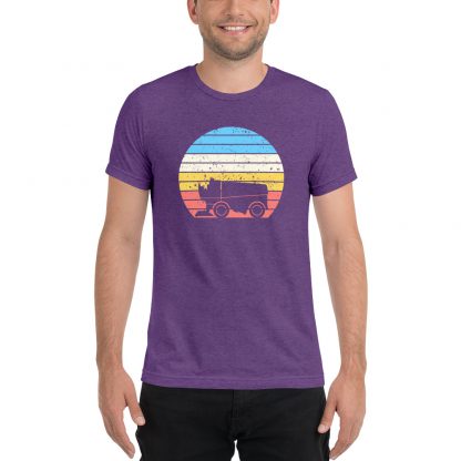 Retro Zambo Triblend Short Sleeve T-Shirt - Image 6